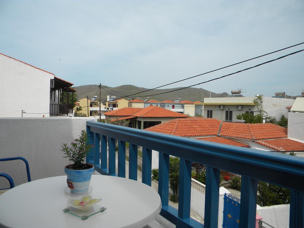 Ostria Eressos Rooms Szkála Ereszú Szoba fotó
