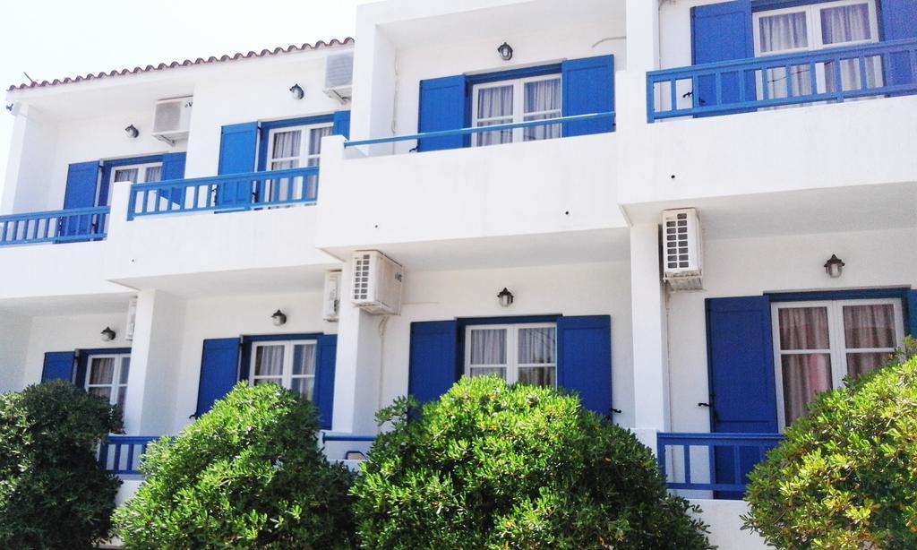 Ostria Eressos Rooms Szkála Ereszú Kültér fotó